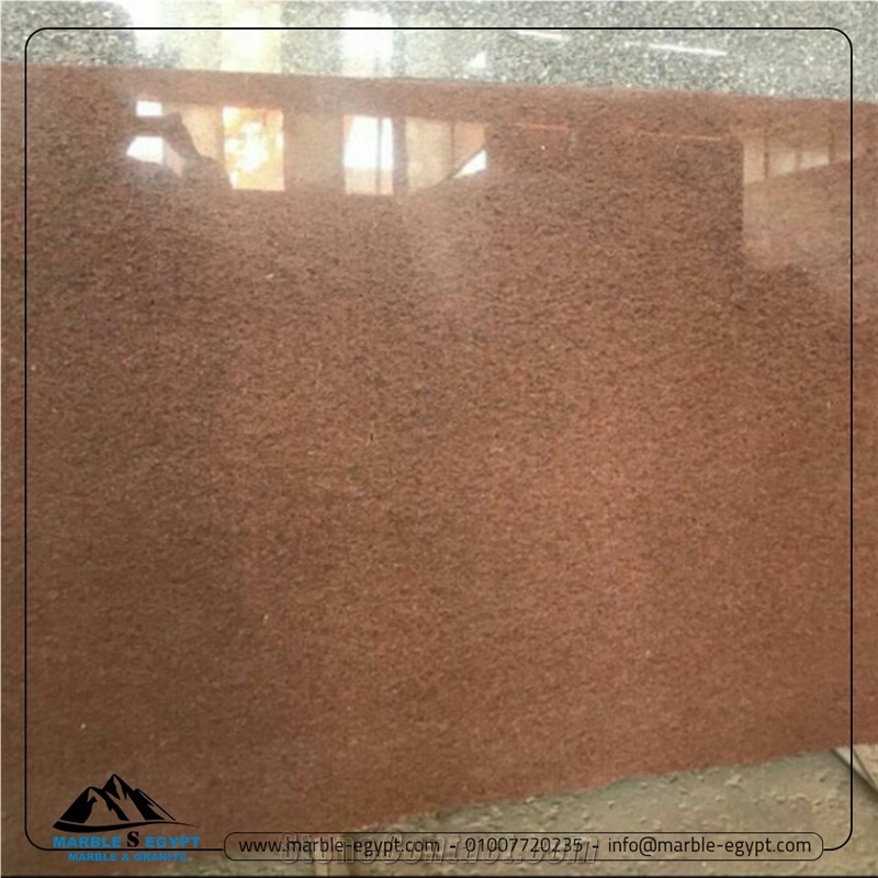 Granite Red Forssan Slabs, Forsan Red Granite