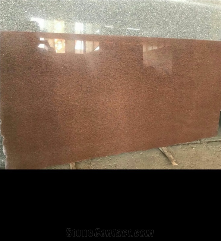 Granite Red Forssan Slabs, Forsan Red Granite