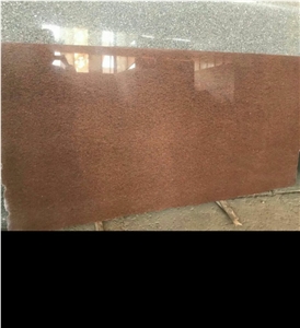 Granite Red Forssan Slabs, Forsan Red Granite