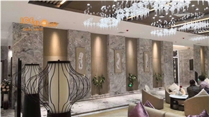 Chinese Horizon Grey Marble Slabs &Blocks