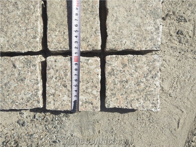 G648 Granite Pavers Red Granite Paving Stone