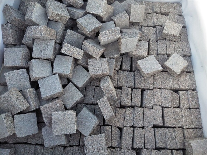 G648 Granite Pavers Red Granite Paving Stone