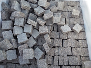 G648 Granite Pavers Red Granite Paving Stone