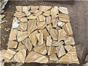 Wooden Veins Sandstone Irregular Shape Tiles Wooden Veins Sandstone Irregular Shape Tiles