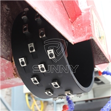 Bush Hammer Roller for Bridge Saw