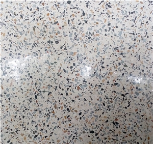 Indonesia Crystal Blue Terrazzo Indoor Tiles