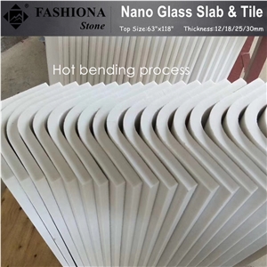 Micro Crystal and Nano White Stone Column Cladding