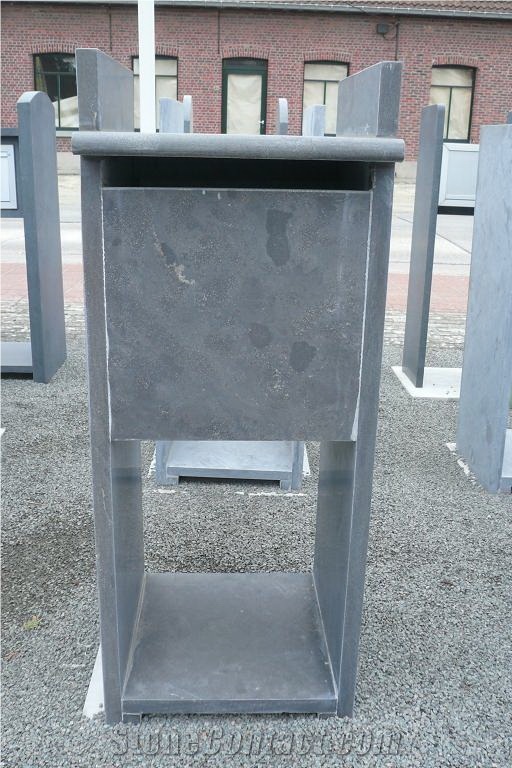 Chinese Blue Limestone Letter Box ,Mailbox