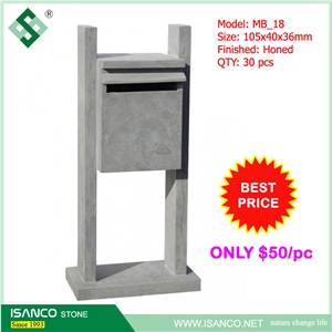 Cheap Blue Limestone Mailbox for Sale