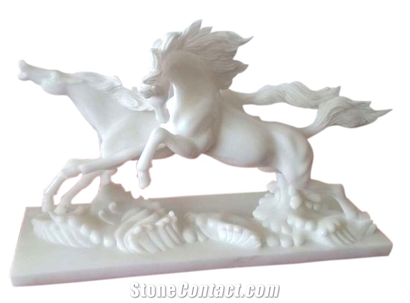 Granite Horse Statue