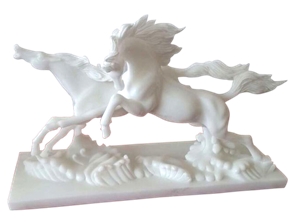 Granite Horse Statue