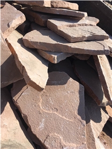 Red Sandstone Irregular Tiles