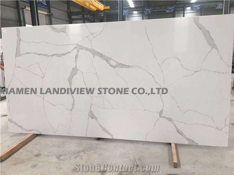 Prefabricate Quartz Calacatta