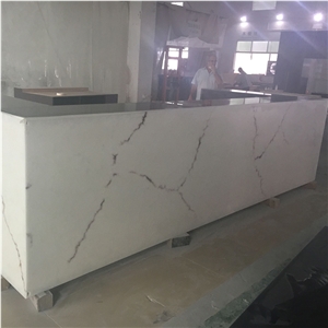 Artificial Backlit Solid Surface Bar Counter Desk