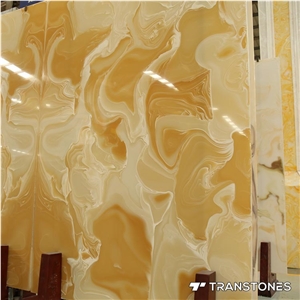 Artificial Onyx Tiles Stone Acrylic Solid Surface