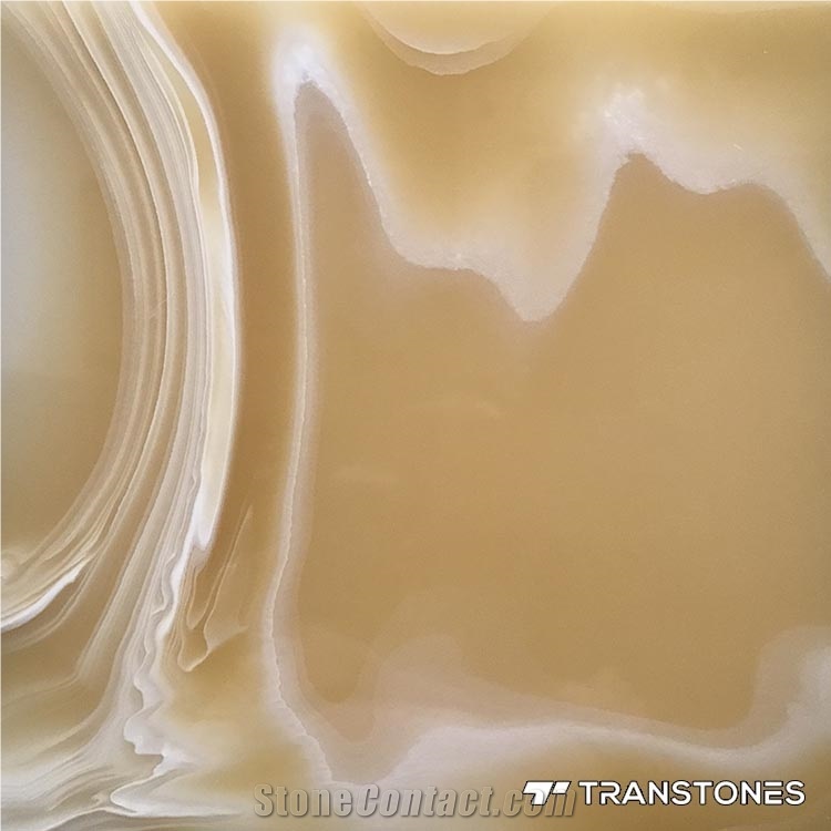 Artificial Onyx Tiles Stone Acrylic Solid Surface