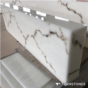 Artificial Stone Backlit Table Top Acrylic Sheet