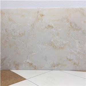 Faux Backlit Slab Stone Panel for Interior Decors