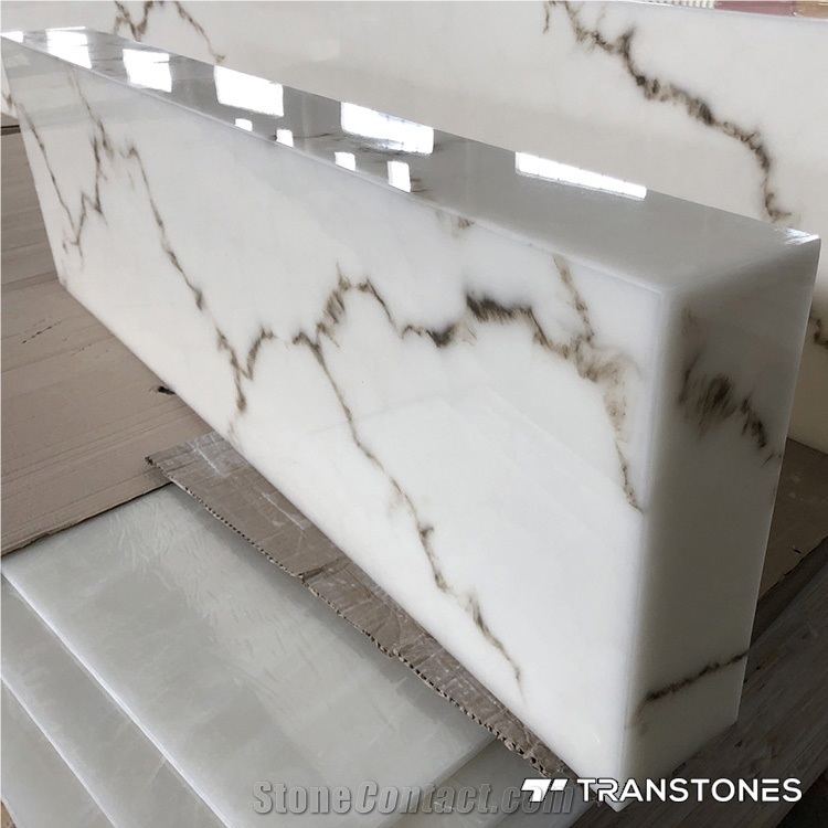 Translucent Backlit Artificial Stone Onyx Lightbox