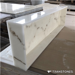 Translucent Backlit Artificial Stone Onyx Lightbox