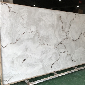Translucent Black Pattern Artificial Stone Onyx