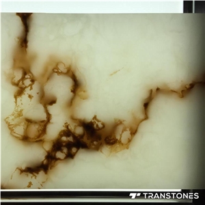 Transparent Artificial Stone Faux Tiles for Table