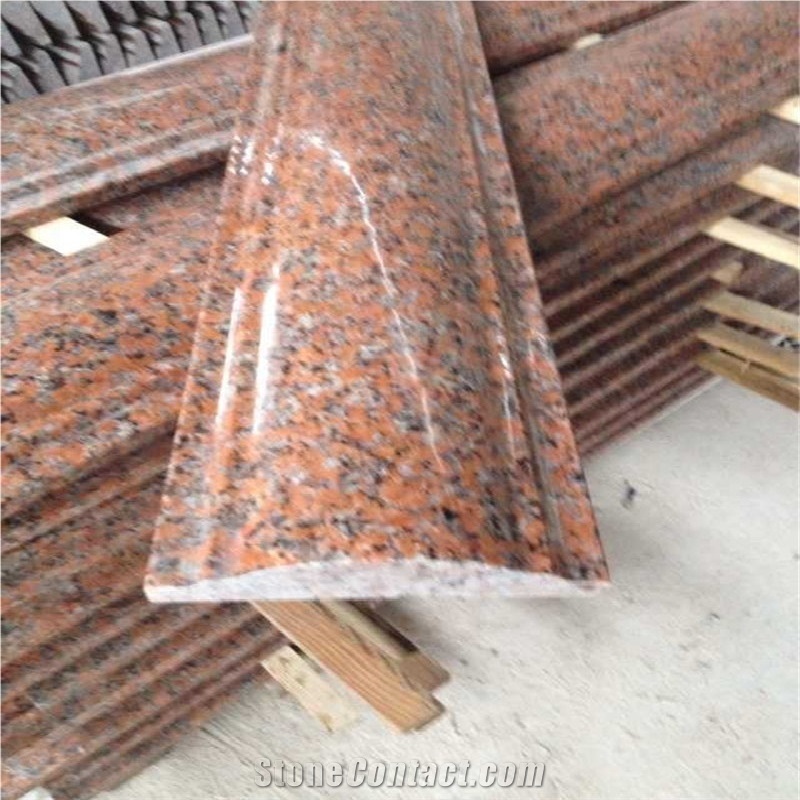 Granite Stair Railing Maple Red Stone