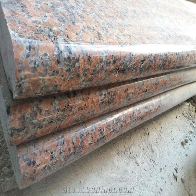 Granite Stair Railing Maple Red Stone