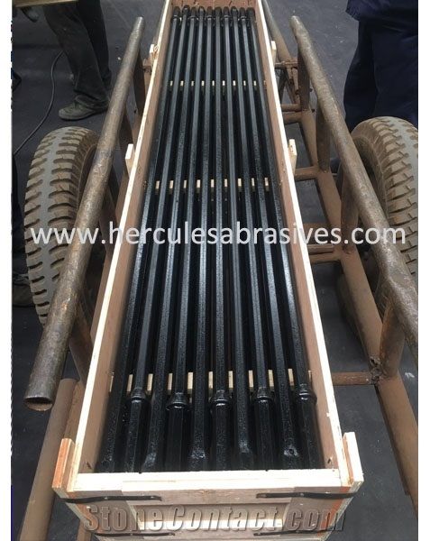 Chisel Bit Steel, Integral Drill Rods