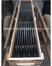 Chisel Bit Steel, Integral Drill Rods