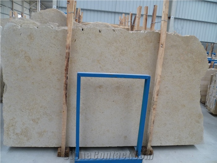 Beige Lyme Stone Slabs Tiles Elegant Limestone