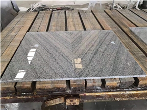 China Viscont White Granite Slab Machine Cut Tiles,Floor Tiles,Wall Cladidng Airport Project