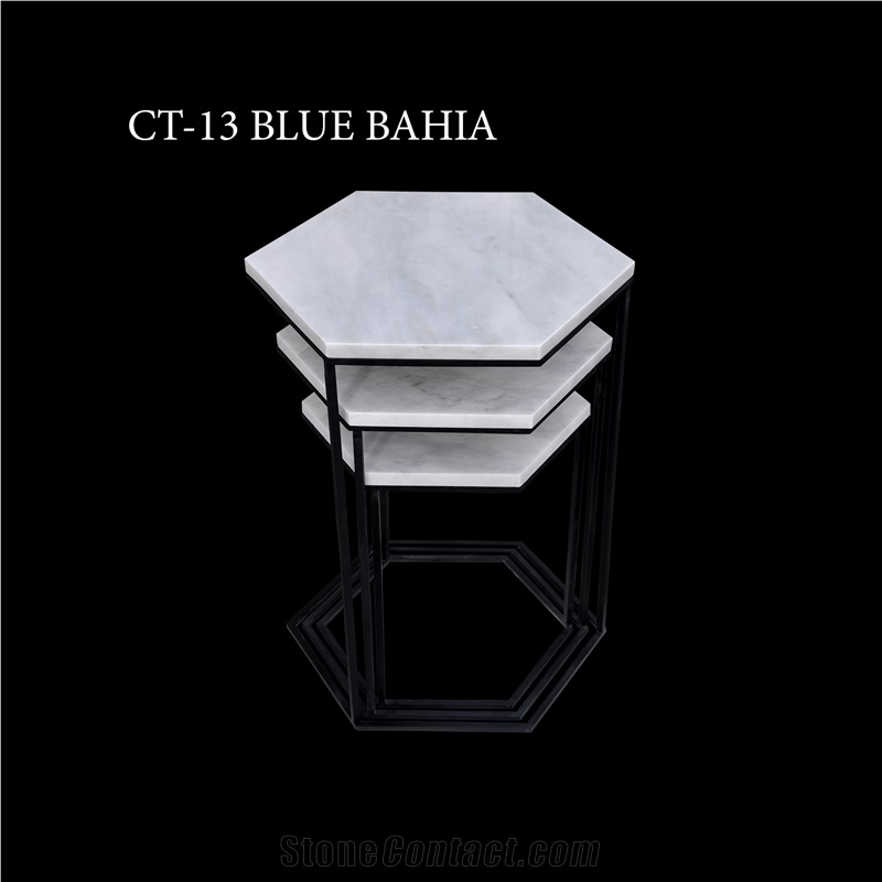 Blue Bahia & Blue Moon Coffee Table