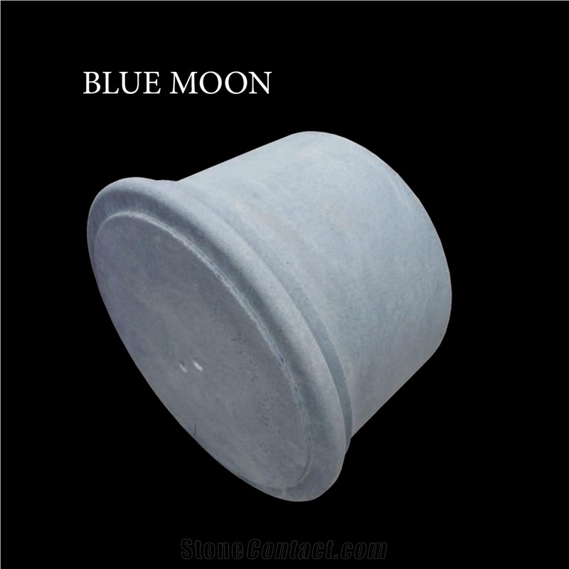 Blue Stone Marble Column