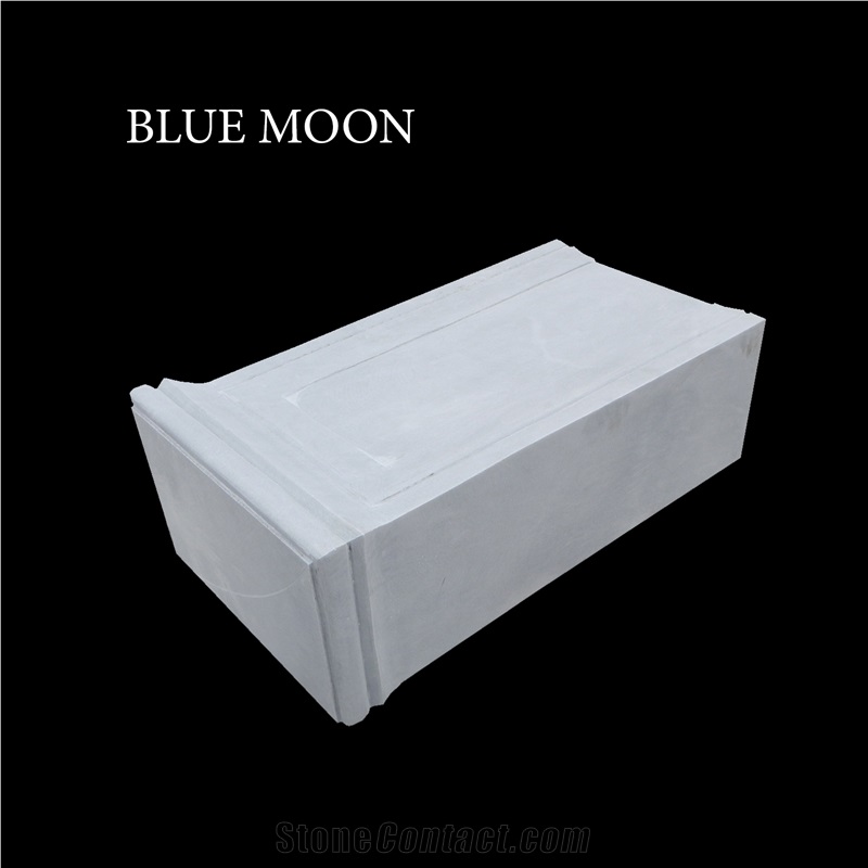 Blue Stone Marble Column