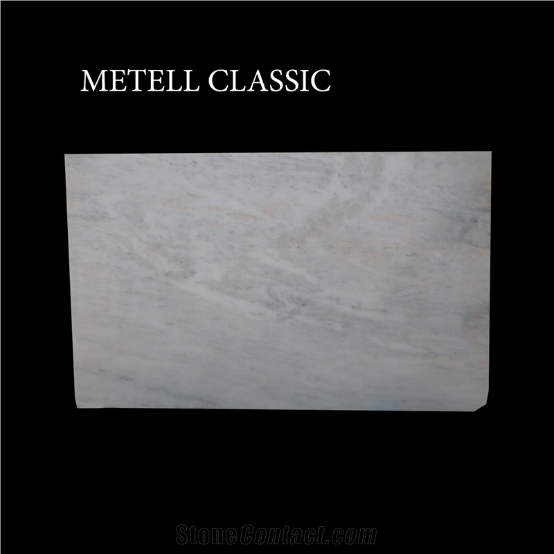 Metell Classic Marble Slabs, Mugla White Marble Slabs