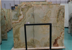 Green Onyx Slabs Flooring Wall Pattern Tiles