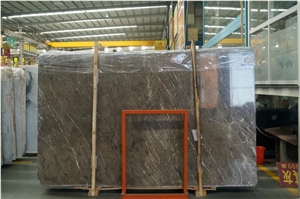New Turkish Ash Marble Big Slab Wall Tiles