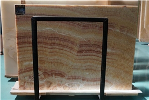 Rainbow Onyx Slab for Hotel Home Decoration