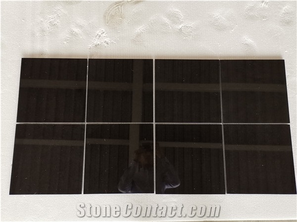 Absolute Black Granite Stone Mongolia Black