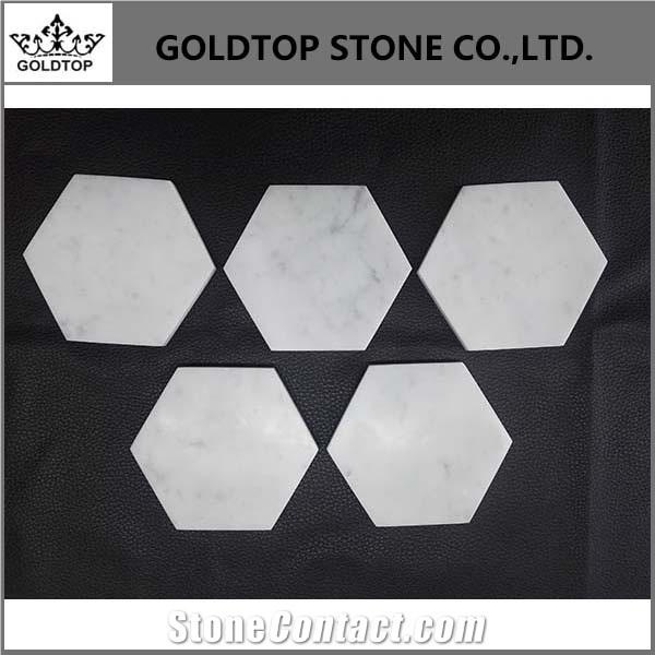 Graceful Design Black Nero Marquina Marble Coaster