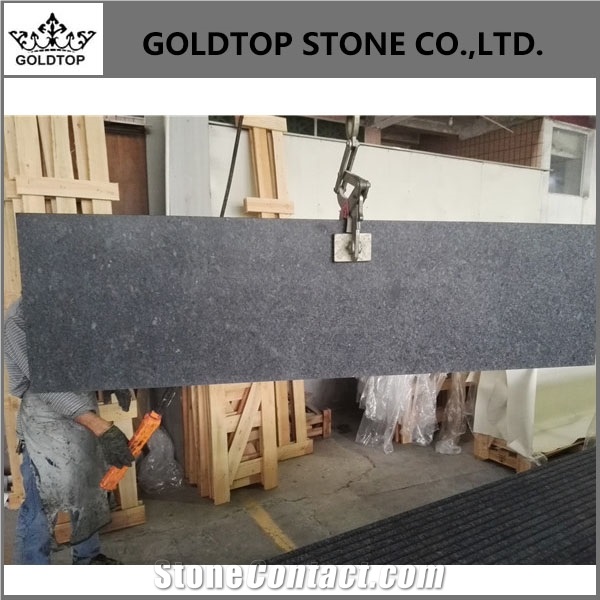 India Steel Grey Granite Slab&Tiles for Countertop