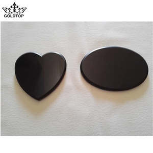 Laser Engraving Tile Have Heart Shaped & Ovel Ect