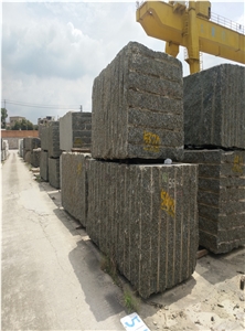 South Africa Verde Fontaine Green Granite Slabs