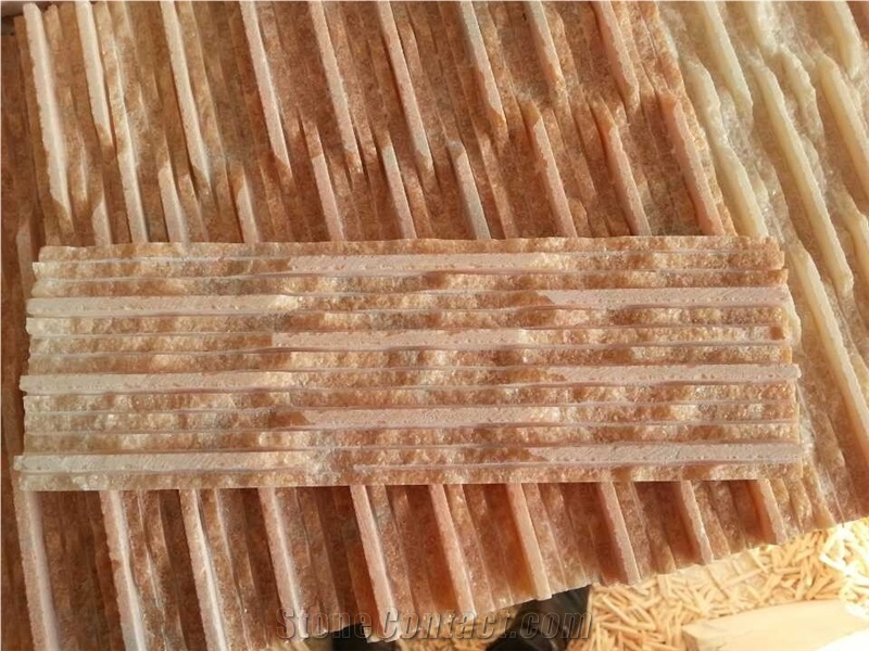 Sunset Waterfall Cultural Stone Veneers Stacks