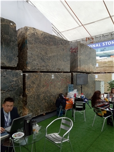 Caribbean Portoro Gold Marble Blocks