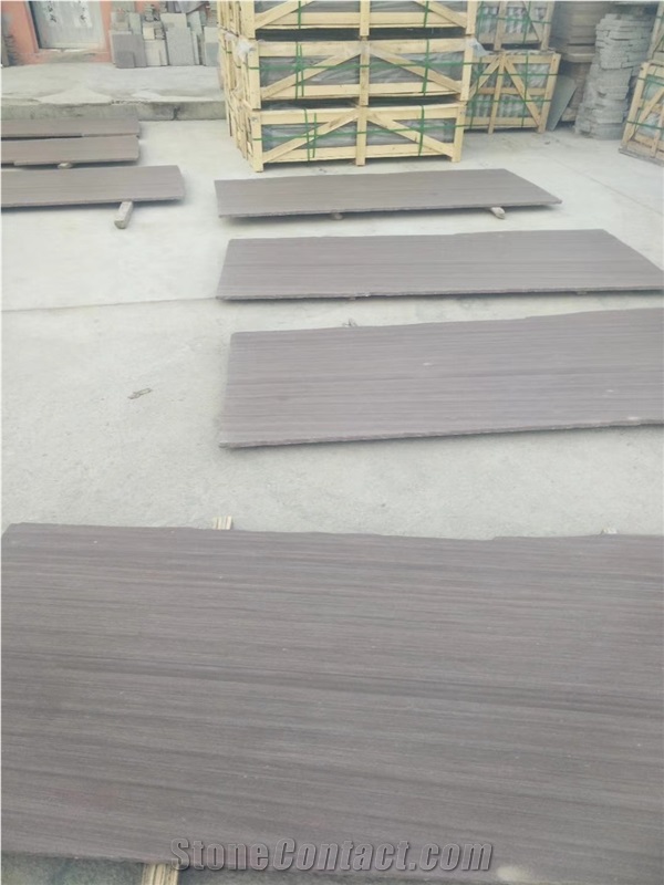 Wenge Brown Wooden Sandstone,Purple Wood Sandstone
