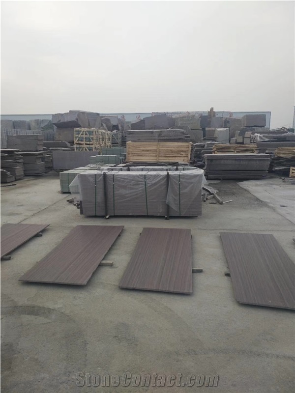 Wenge Brown Wooden Sandstone,Purple Wood Sandstone