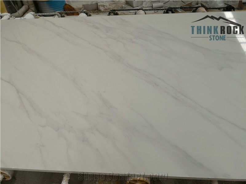 Artificial Calacatta Marble Slabs For Wall Cover