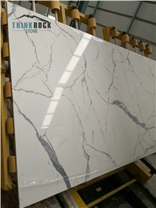 Artificial Calacatta Marble Slabs For Wall Cover